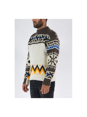 Sweter z okrągłym dekoltem Sacai