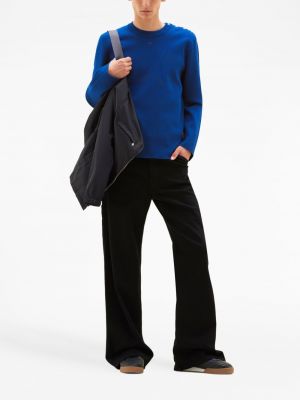 Pullover mit geknöpfter Courreges blau