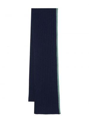 Кашмирен шал Dell'oglio синьо