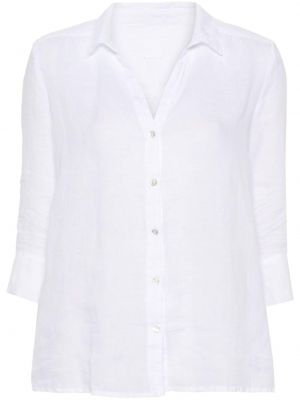 Lininė marškiniai 120% Lino balta