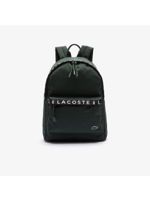 Зеленый рюкзак Lacoste