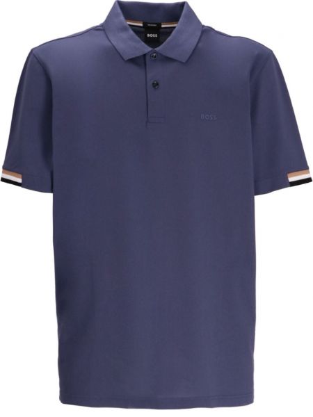 Poloshirt Boss blå