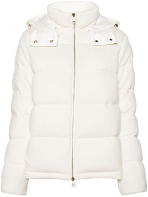 Pernata jakna sa perjem Moncler bijela