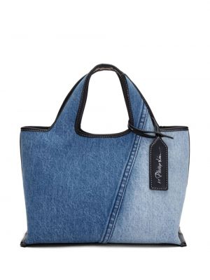 Τσάντα shopper 3.1 Phillip Lim μπλε