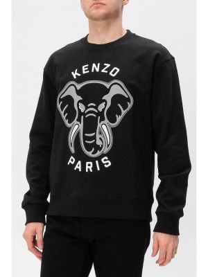Черный свитер Kenzo