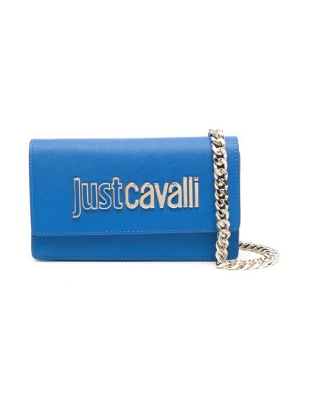 Torba na ramię Just Cavalli niebieska