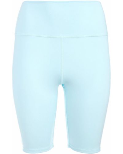 Pantalones cortos de cintura alta Alice+olivia azul