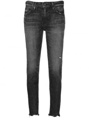Skinny džíny Moussy Vintage - Černá