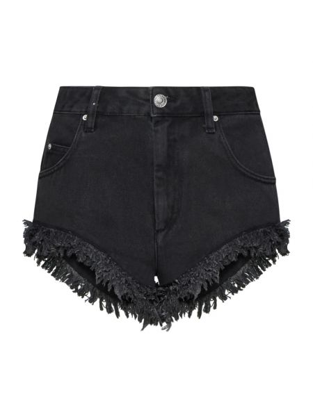 Szorty jeansowe Isabel Marant czarne