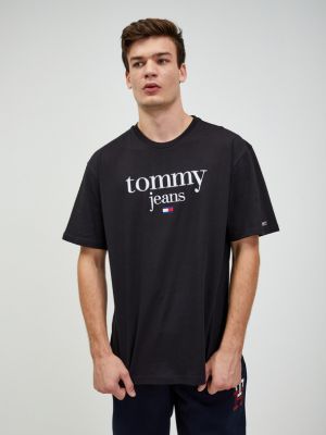Tricou Tommy Jeans negru