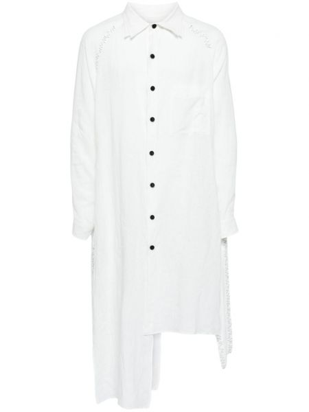Asymetrická košeľa Yohji Yamamoto biela