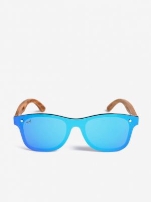 Okulary przeciwsłoneczne bambusowe Vuch niebieskie