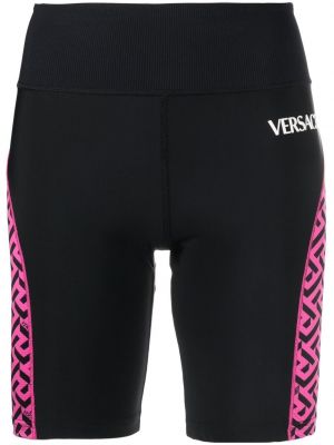 Biker shorts Versace svart