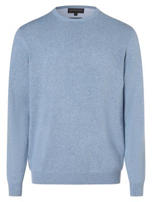 Sweter z kaszmiru Finshley & Harding niebieski