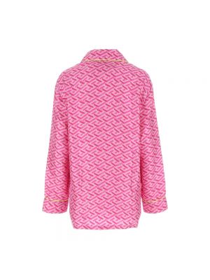 Satin pyjama Versace pink