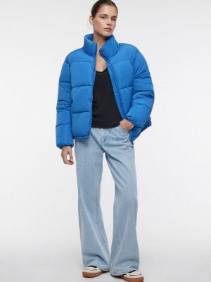 Утепленная демисезонная куртка Befree синяя