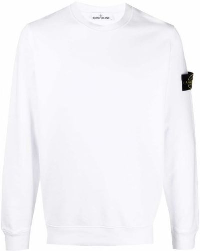 Sweatshirt Stone Island hvit