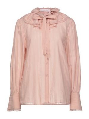 Camicia di cotone See By Chloé rosa