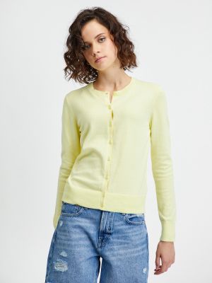 Bavlněné dlouhý svetr s knoflíky s dlouhými rukávy Gap