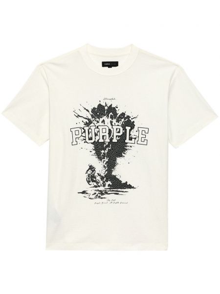 T-shirt Purple Brand