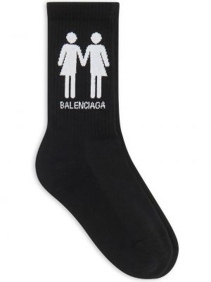 Čarape s printom Balenciaga