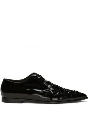 Обувки в стил дерби Dolce & Gabbana черно