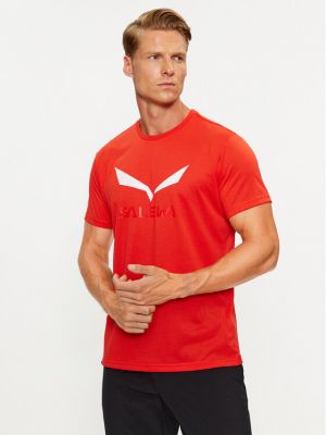 Priliehavé športové tričko Salewa červená
