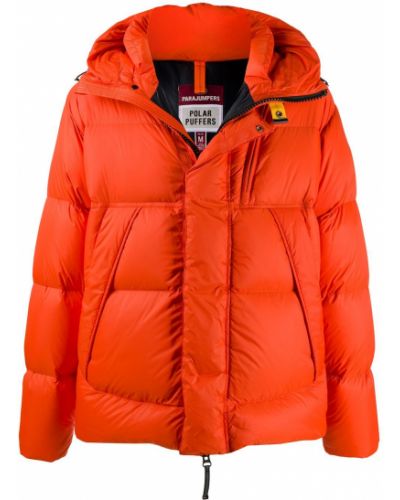 Overdimensjonert lang jakke Parajumpers oransje