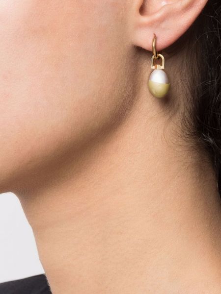 Boucles d'oreilles avec perles à boucle Maria Black