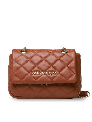 Listová kabelka Valentino hnedá