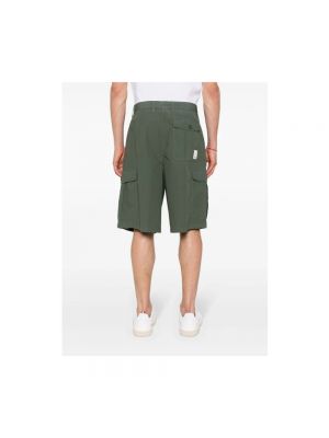Pantalones cargo de algodón Emporio Armani verde
