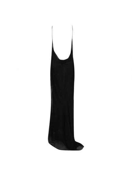 Sukienka długa z cekinami Philosophy Di Lorenzo Serafini czarna