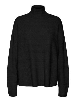 Oversized sveter Vero Moda čierna