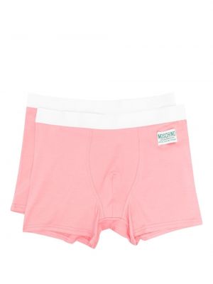 Bomull boksershorts Moschino rosa