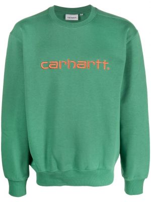 Brodert sweatshirt Carhartt Wip grønn