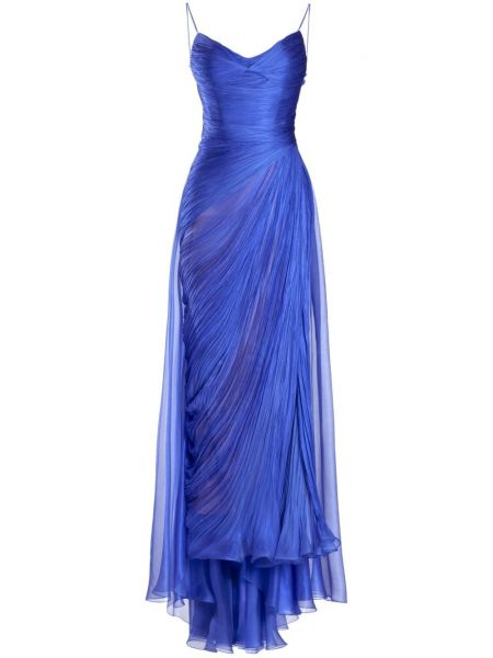 Modré večerní šaty Maria Lucia Hohan