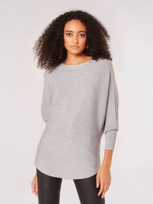 Pull Apricot gris