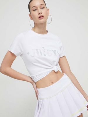 Biała koszulka Juicy Couture