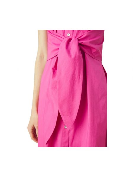 Vestido sin mangas con lazo Michael Kors rosa