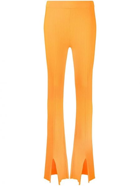 Kalhoty Nanushka oranžové