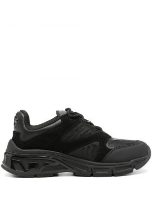 Sneakers με κορδόνια με δαντέλα chunky Emporio Armani μαύρο