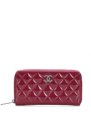 Cipzáras pénztárca Chanel Pre-owned piros