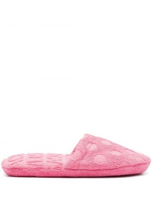 Papuci de casă Versace roz