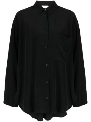 Šilkinė marškiniai By Malene Birger juoda