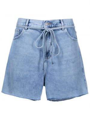 Shorts di jeans baggy Osklen blu
