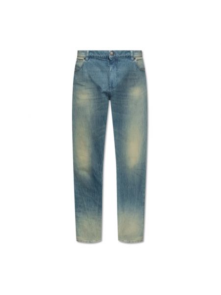 Jeans mit normaler passform Balmain blau