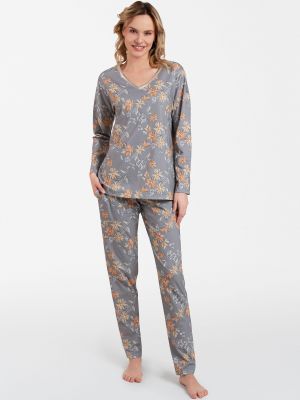 Pijamale cu imagine cu mâneci lungi Italian Fashion