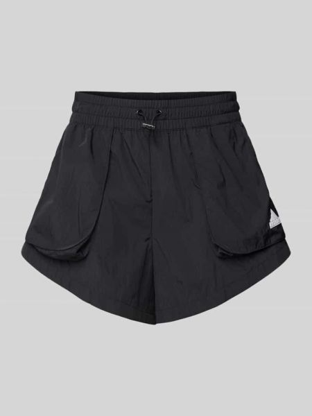 Szorty w jednolitym kolorze Adidas Sportswear czarne