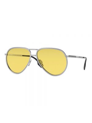 Okulary przeciwsłoneczne Burberry żółte