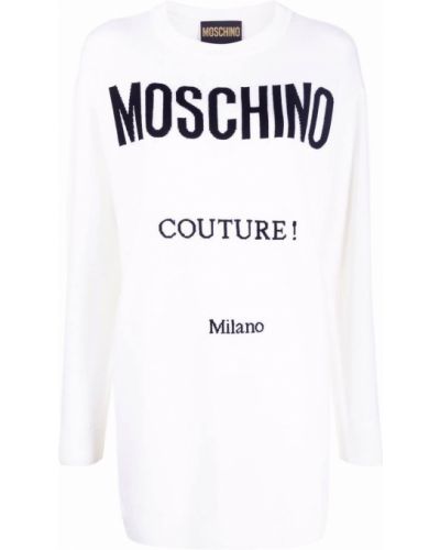 Pletena mini obleka Moschino